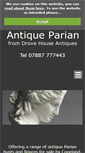 Mobile Screenshot of antiqueparian.com