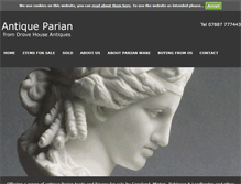 Tablet Screenshot of antiqueparian.com